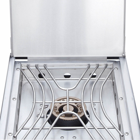 Bucatarie de exterior modulara, gratar pe gaz si carbune cu Air System ALL GRILL Top-Line Ultra 100930 [5]