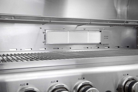 Bucatarie de exterior modulara, gratar pe gaz si carbune cu Air System ALL GRILL Top-Line Ultra 100930 [6]