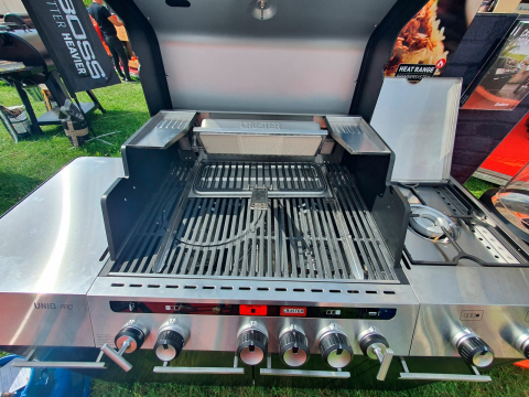 Bucatarie pe gaz, 3 arzatoare inox, arzator infrarosu ajustabil, grile fonta, Enders Uniq Pro 3 IK Kitchen Turbo 860833 [21]