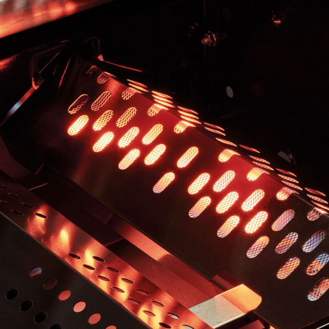 Bucatarie pe gaz, 3 arzatoare inox, arzator infrarosu ajustabil, grile fonta, Enders Uniq Pro 3 IK Kitchen Turbo 860833 [7]