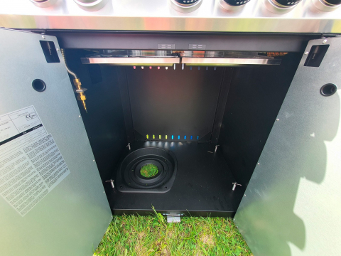 Bucatarie pe gaz, 3 arzatoare inox, arzator infrarosu ajustabil, grile fonta, Enders Uniq Pro 3 IK Kitchen Turbo 860833 [36]