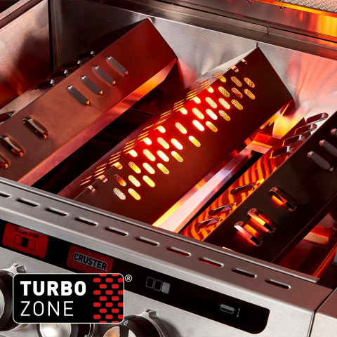 Bucatarie pe gaz, 3 arzatoare inox, arzator infrarosu ajustabil, grile fonta, Enders Uniq Pro 3 IK Kitchen Turbo 860833 [6]