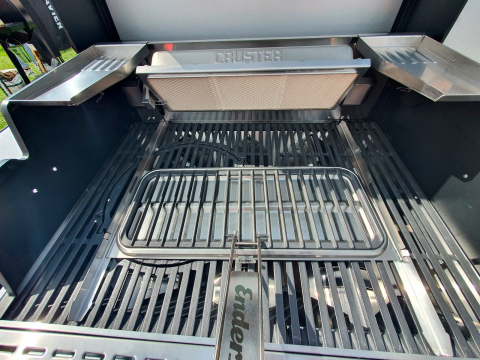 Bucatarie pe gaz, 3 arzatoare inox, arzator infrarosu ajustabil, grile fonta, Enders Uniq Pro 3 IK Kitchen Turbo 860833 [25]