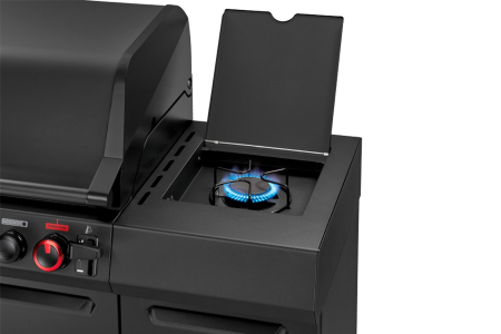 Bucatarie pe gaz, 4 arzatoare inox, arzator infrarosu ajustabil, grile fonta, Enders Uniq 4 IK Kitchen Cruster Shadow 870333 [6]