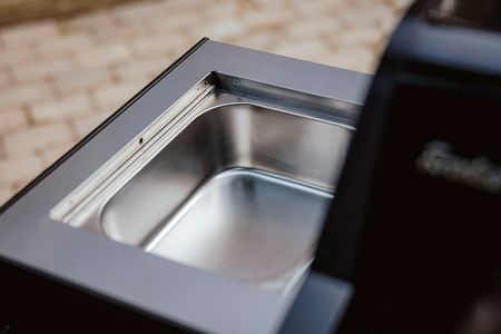 Bucatarie pe gaz, 4 arzatoare inox, arzator infrarosu ajustabil, grile fonta, Enders Uniq 4 IK Kitchen Cruster Shadow 870333 [8]