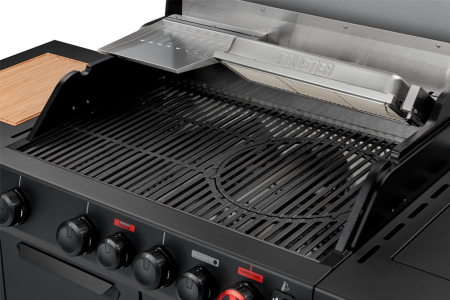 Bucatarie pe gaz, 4 arzatoare inox, arzator infrarosu ajustabil, grile fonta, Enders Uniq 4 IK Kitchen Cruster Shadow 870333 [3]