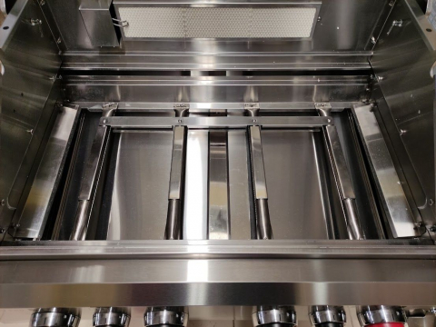 Bucatarie pe gaz, 4 arzatoare inox, arzator infrarosu, grile fonta, Enders Kansas II Pro 4 SIK Profi Turbo 871433 [9]