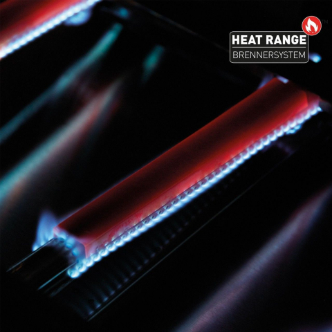 Bucatarie pe gaz, 4 arzatoare inox, arzator infrarosu, grile fonta, Enders Kansas II Pro 4 SIK Profi Turbo 871433 [16]