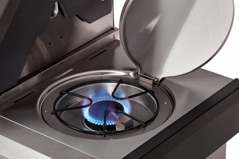 Bucatarie pe gaz, 4 arzatoare inox, arzator infrarosu, grile fonta, Enders Kansas II Pro 4 SIK Profi Turbo 871433 [11]