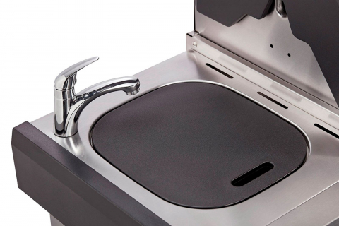 Bucatarie pe gaz, 4 arzatoare inox, arzator infrarosu, grile fonta, Enders Kansas II Pro 4 SIK Profi Turbo 871433 [7]