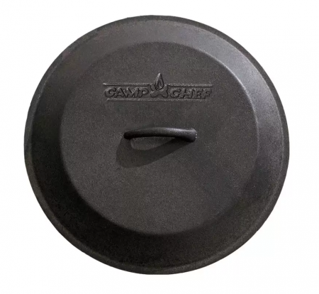 Vase pentru gătit din fontă - CAPAC DIN FONTA PENTRU TIGAIE 30 cm CAMP CHEF CC-CC12LIDEU