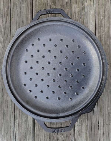 Capac din fonta pentru tigaie Lodge 30,5 cm L-10SC3 [7]