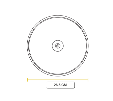 Capac din sticla rotund pentru tigaie Lodge 26 cm L-GL10 [2]