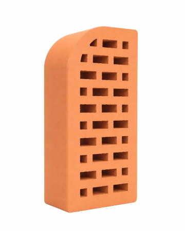 CĂRĂMIDĂ - caramida-klinker-piersica-colt-rotunjit-250x120x65-mm