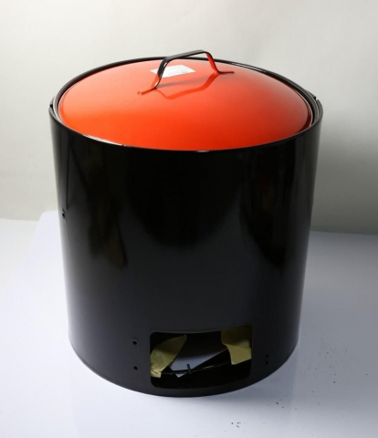 Cazan de gatit cu lemne, include capac si polonic, 14 litri, Activa 11275 [13]