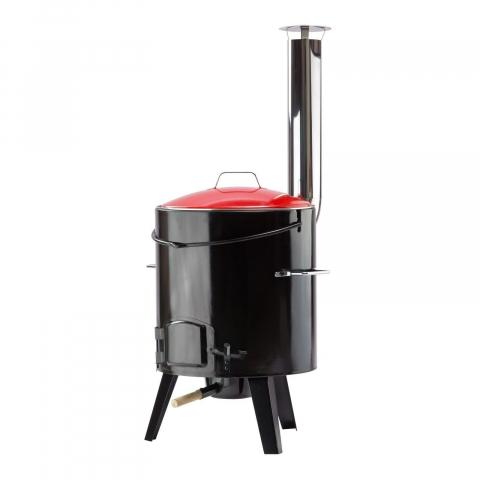 Cazan de gatit cu lemne, include capac si polonic, 14 litri, Activa 11275 [1]