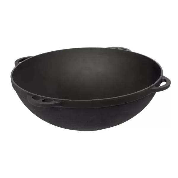 LICHIDARE STOC VASE DIN FONTĂ - CAZAN DIN FONTĂ 17 L EMAILAT NEGRU MAT