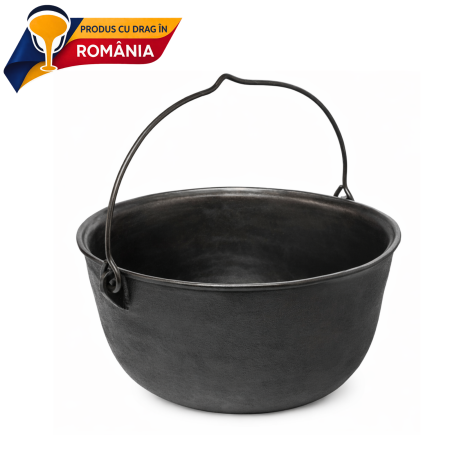 Vase pentru gătit din fontă - CEAUN DIN FONTĂ 15 L