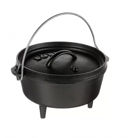 Vase pentru gătit din fontă - CEAUN DIN FONTA CU CAPAC - CUPTOR OLANDEZ 1,9 L LODGE L-8CO3