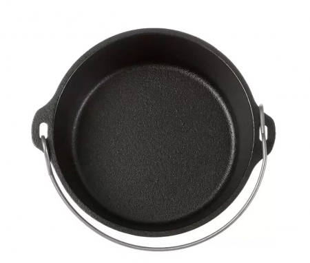 CEAUN DIN FONTA CU CAPAC - CUPTOR OLANDEZ 1,9 L LODGE L-8CO3 [2]