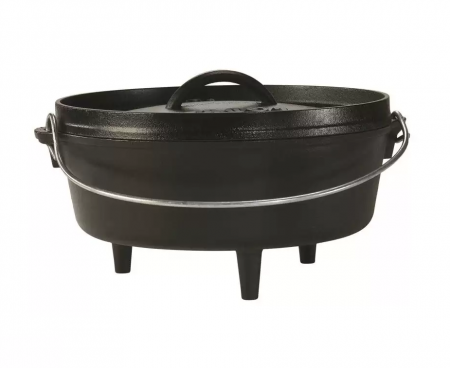 Vase pentru gătit din fontă - CEAUN DIN FONTA CU CAPAC - CUPTOR OLANDEZ 3.7 L LODGE L-10CO3