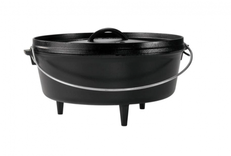 Vase pentru gătit din fontă - CEAUN DIN FONTA CU CAPAC - CUPTOR OLANDEZ 5,7 L LODGE L-12CO3