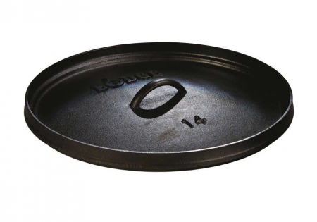 CEAUN DIN FONTA CU CAPAC - CUPTOR OLANDEZ 9,5 L LODGE L-14DCO3 [1]