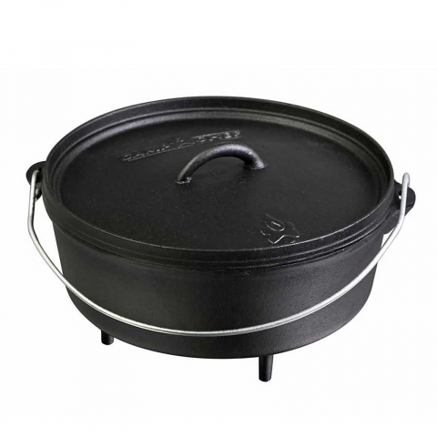 Vase pentru gătit din fontă - Ceaun din fonta cu capac - cuptor olandez Camp Chef 30 cm 5,6 litri CC-SDO12