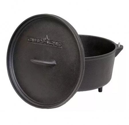 CEAUN DIN FONTA CU CAPAC - CUPTOR OLANDEZ CAMP CHEF 5,6 L CC-SDO12 [1]