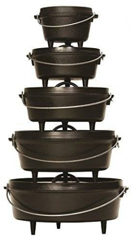 Ceaun din fonta cu capac - cuptor olandez Lodge 30,2 cm 5,7 litri L-12CO3 [7]