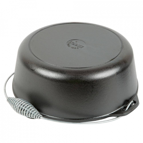 Ceaun din fonta cu capac - cuptor olandez Lodge 33 cm 8,5 litri L-12DO3 [9]