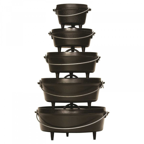 Ceaun din fonta cu capac - cuptor olandez Lodge 36 cm 9,5 litri L-14DCO3 [6]