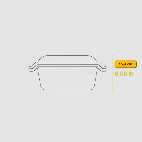 Ceaun din fonta cu capac tip tigaie grill - cuptor olandez Lodge 30,5 cm 5,6 litri L-C6DD [11]