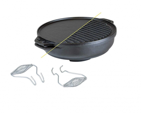 Vase pentru gătit din fontă - CEAUN DIN FONTA MULTIFUNCTIONAL 6,5 L LODGE COOK-IT-ALL L-14CIA