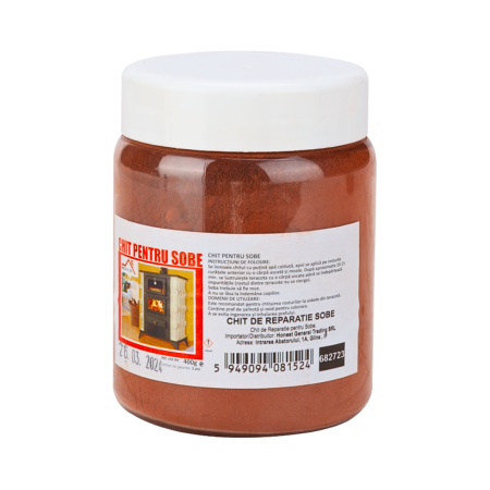 ACCESORII SOBĂ, ȘEMINEU ȘI CUPTOR - Chit pentru sobe si seminee rezistent 1000C 400g