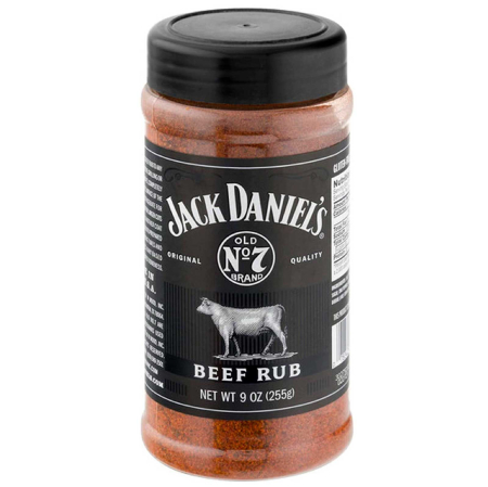 VASE DE GĂTIT - Condimente pentru carne de vita la gratar Jack Daniels Beef Rub 255 grame JD-BR9OZ