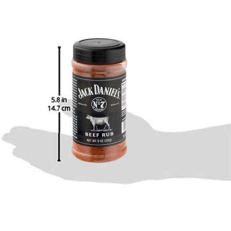 Condimente pentru carne de vita la gratar Jack Daniels Beef Rub 255 grame JD-BR9OZ [5]