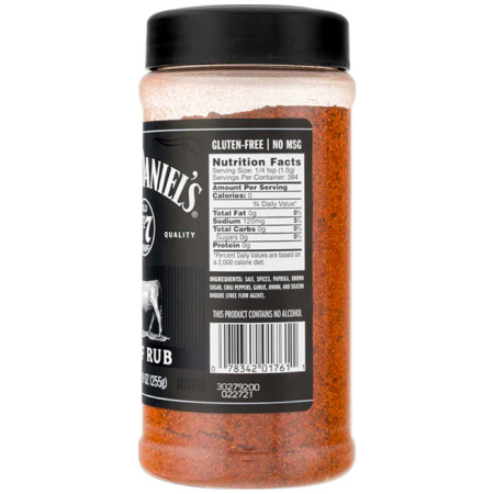 Condimente pentru carne de vita la gratar Jack Daniels Beef Rub 255 grame JD-BR9OZ [4]