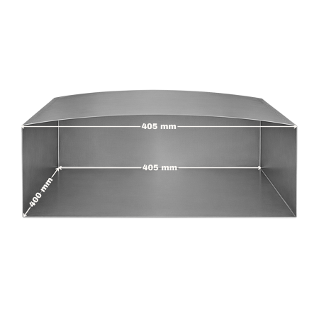 Corp cuptor metalic 405x210 mm din tablă decapată [1]