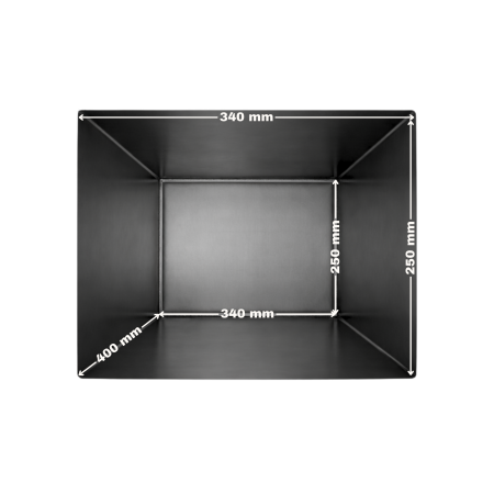 Corp cuptor metalic din tablă decapată 340x250x400 mm [1]