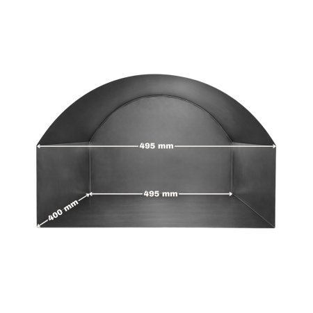 Corp cuptor metalic 495x355 mm din tablă decapată [1]