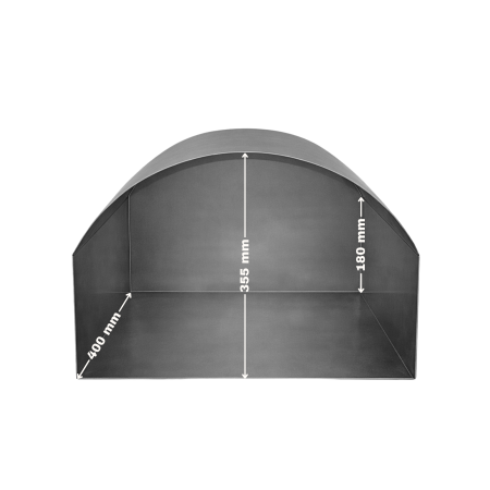 Corp cuptor metalic 495x355 mm din tablă decapată [2]