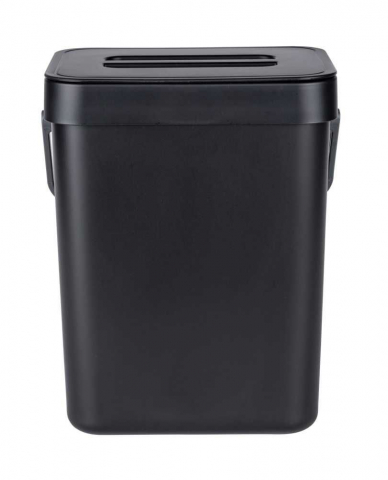 Cos de gunoi cu maner Tago 5 litri Wenko Black Outdoor Kitchen 55027100 [1]