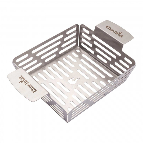 UZ GOSPODĂRESC - Cos din inox pentru gratar 25 x 16 x 7 cm Char-Broil 140016