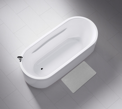 Covoras de baie cu uscare rapida Wenko 50x80 cm gri 25965100 [13]