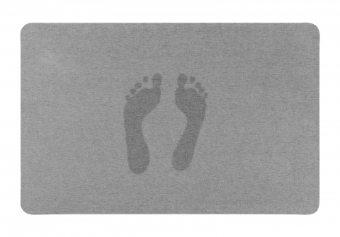 Covoras de baie cu uscare rapida Wenko 50x80 cm gri 25965100 [1]