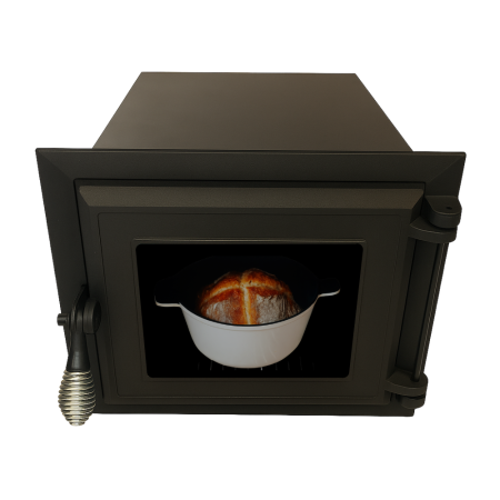 PRODUSE DIN FONTĂ - CUPTOR CU UȘĂ DIN FONTĂ 400 x 320 mm