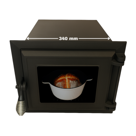 CUPTOR CU UȘĂ DIN FONTĂ 400 x 320 mm [1]