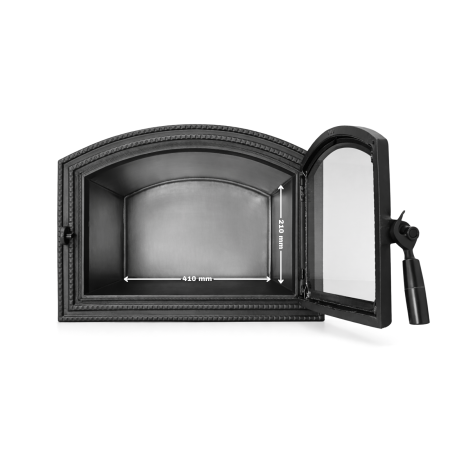 CUPTOR FONTĂ PENTRU SOBĂ CU STICLĂ [3]