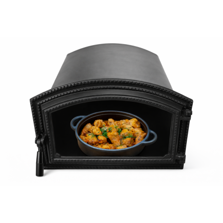 Uși de cuptor - CUPTOR FONTĂ PENTRU SOBĂ CU STICLĂ